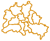 Stadtplan Bezirke Berlin Karte