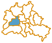Stadtplan Bezirk Charlottenburg-Wilmersdorf Karte