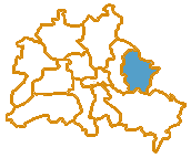 Karte Bezirk Marzahn-Hellersdorf Map Plan